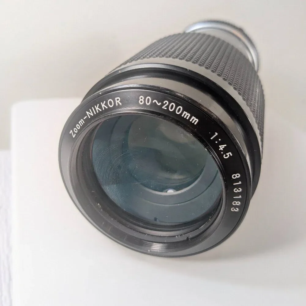 Nikon NIKKOR 80-200mm‎ 1:4.5 camera zoom lens Nikon READ FOR PARTS REPAIR